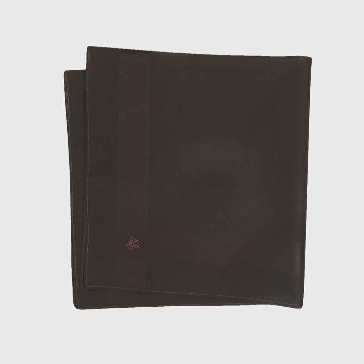 Louis Philippe Men's Solid Cotton Handkerchief | Assorted