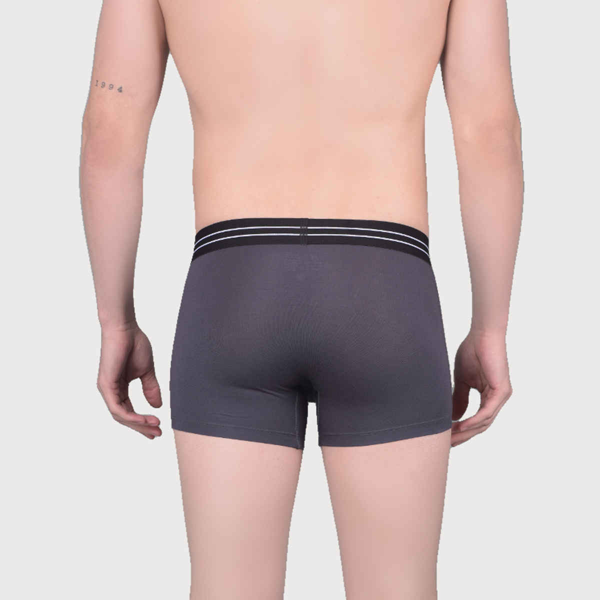 Force Nxt Men's Ultrasoft Micromodal Four Way Stretch Printed Trunk | Multicolour - L