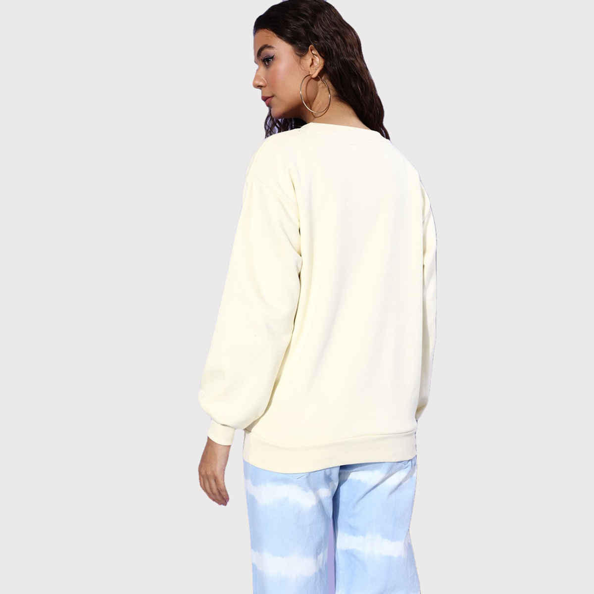 Dillinger Women's Sweatshirt | Dlwmnswt048W | White - M