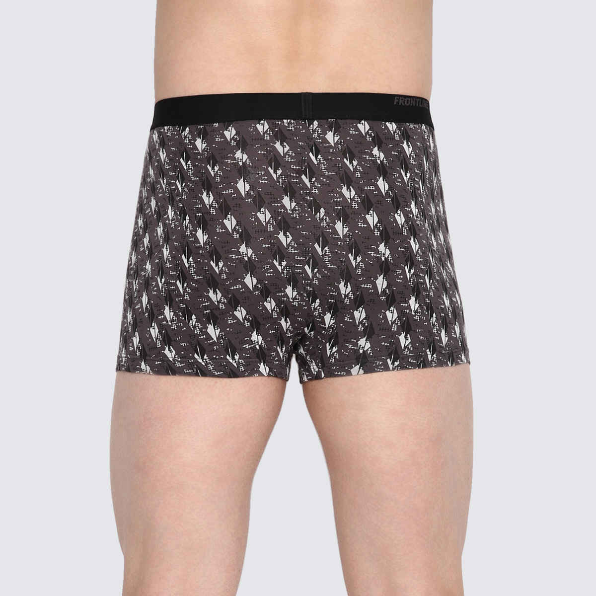 Rupa Colors Men's Front Open Printed Mini Trunk | Style 104 | 90 cm | Colour May Vary