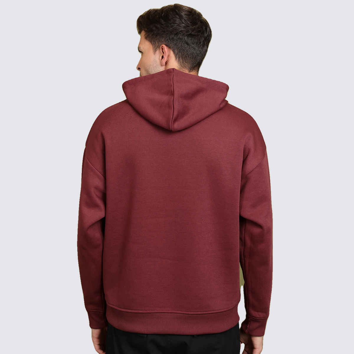 HIGHLANDER Men's Hooded Long Sleeves Sweatshirt | Magenta - S