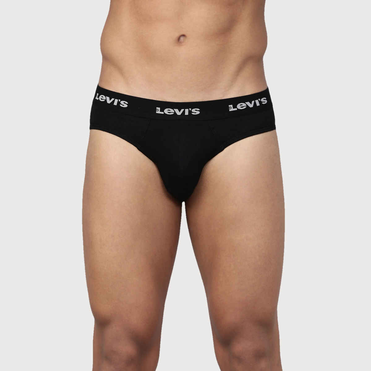 Levi's 009 Men's Neo Brief | Contoured Double Pouch | Black | S