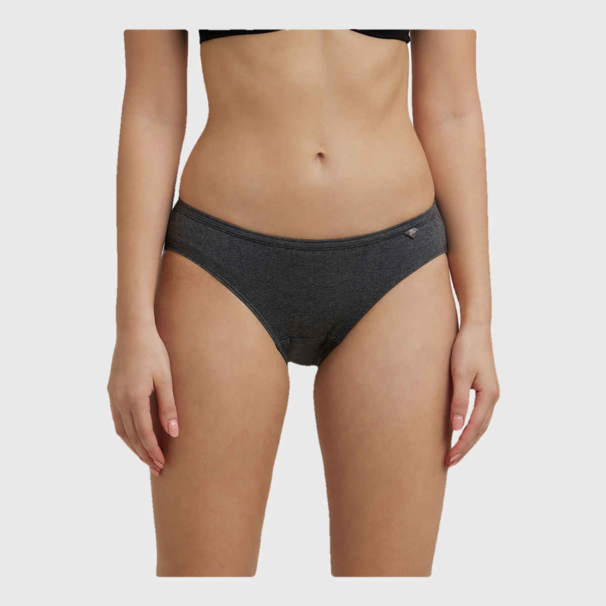 Jockey 1410 Women's Medium Coverage Super Combed Cotton Underwear Bikini (PO3, Assorted) Panty