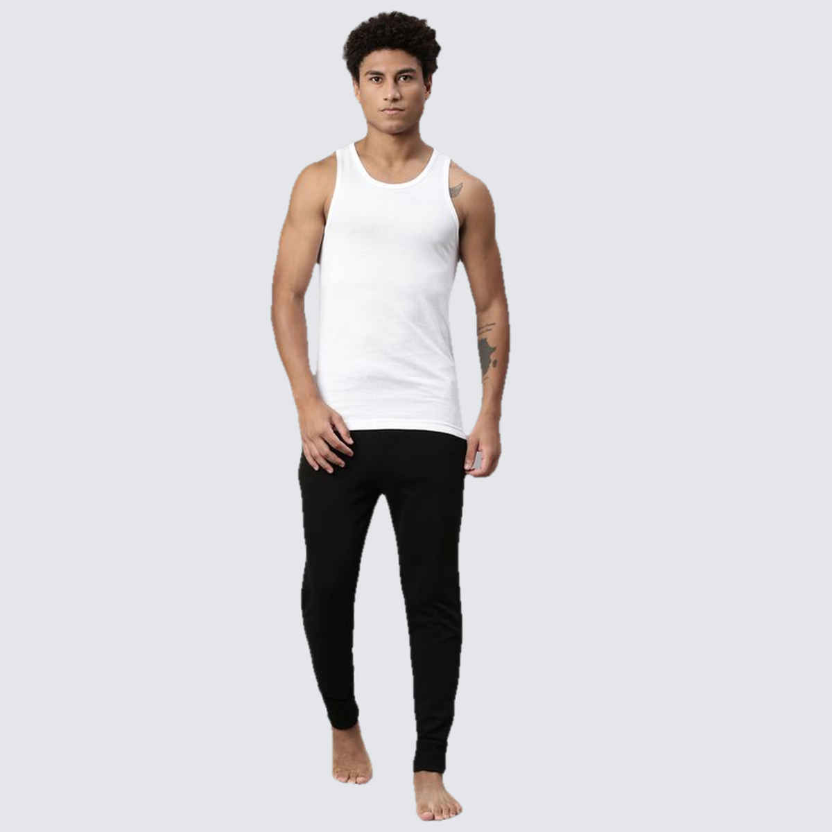 Levi's 012 Men's Classic Vest | Comfort & Smartskin Technology | Pack of 2 | White | L