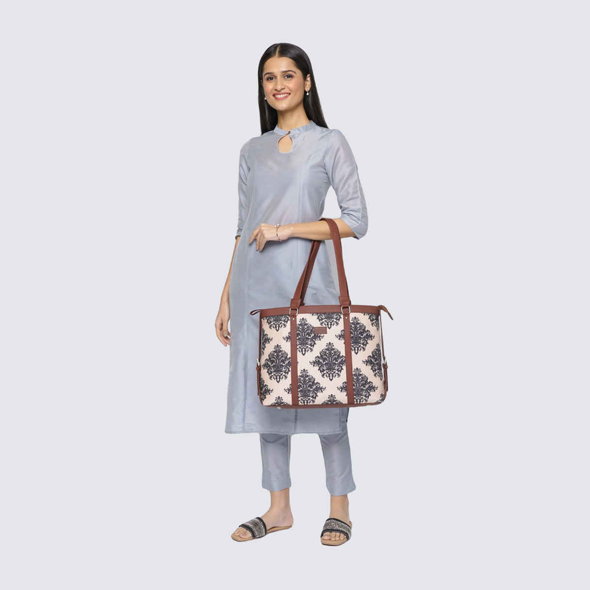 ZOUK Mughal Motif Women's Office Bag
