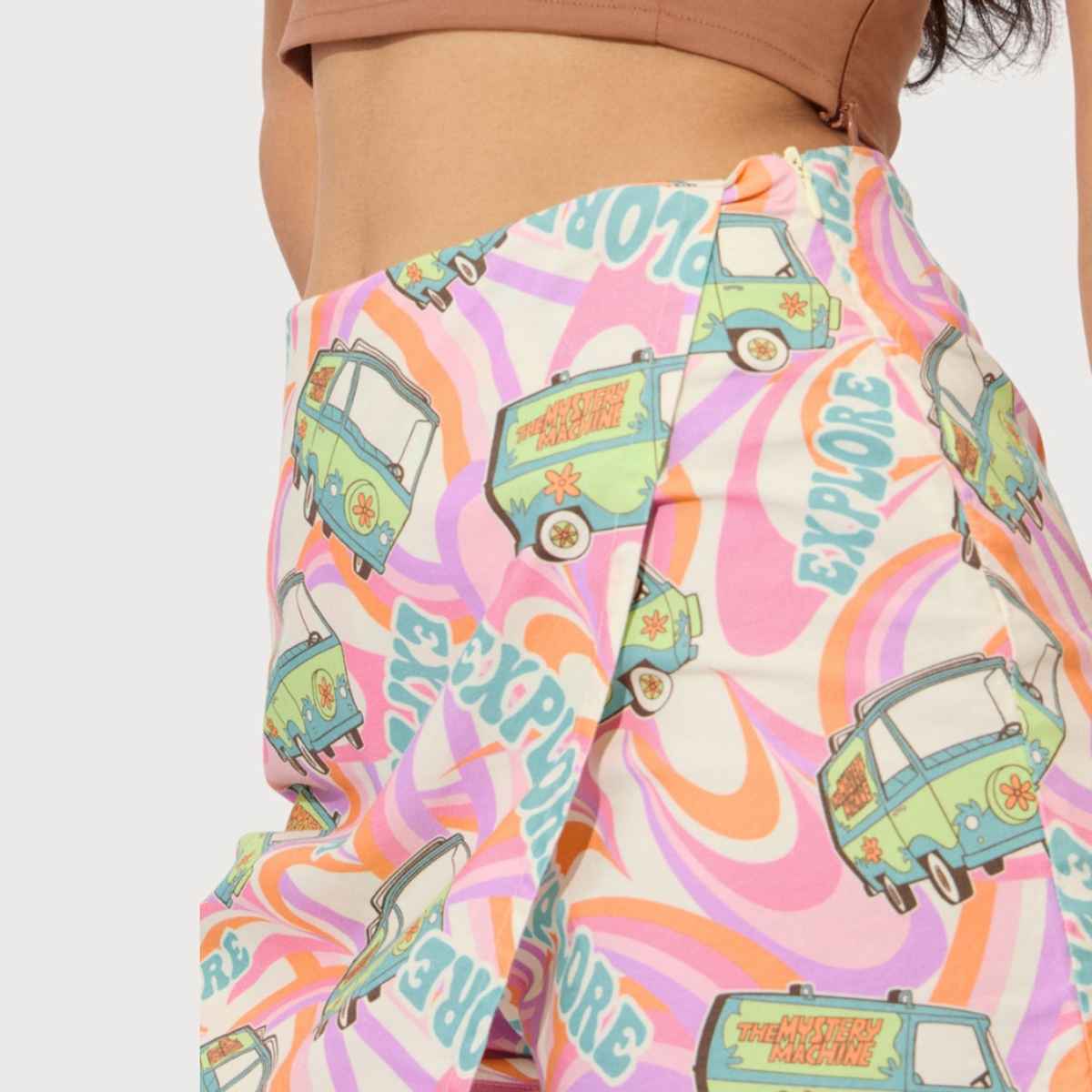 The Souled Store Women's Scooby Doo Explore Shorts | Off White - S