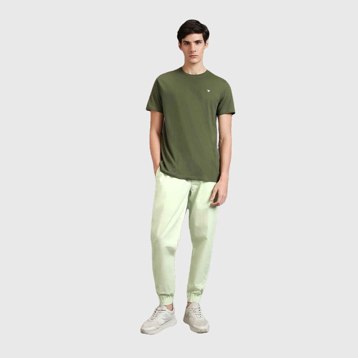 Bewakoof Joggers for Men | Green - 32