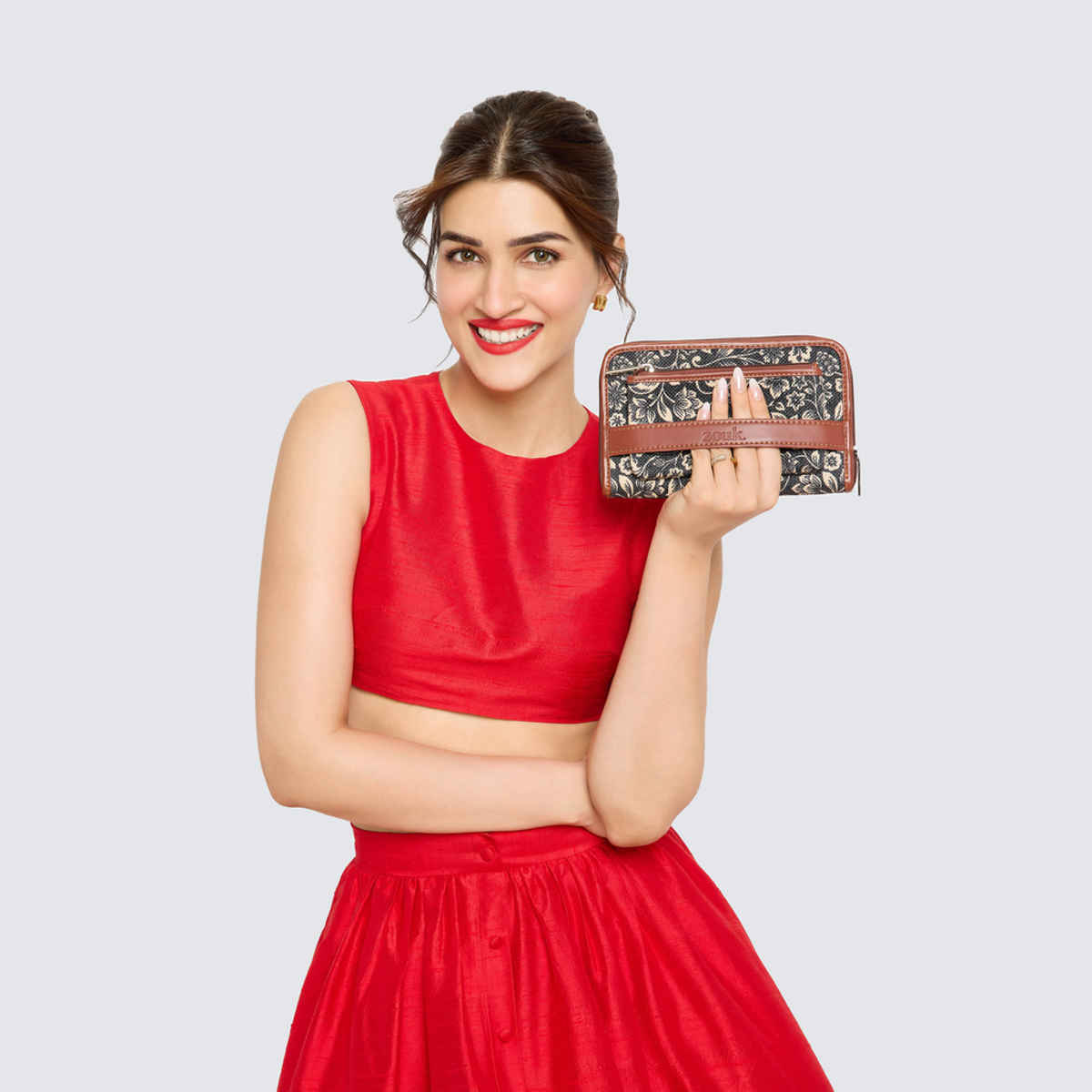 Zouk Women's Vegan Leather Wallet | Multicolour