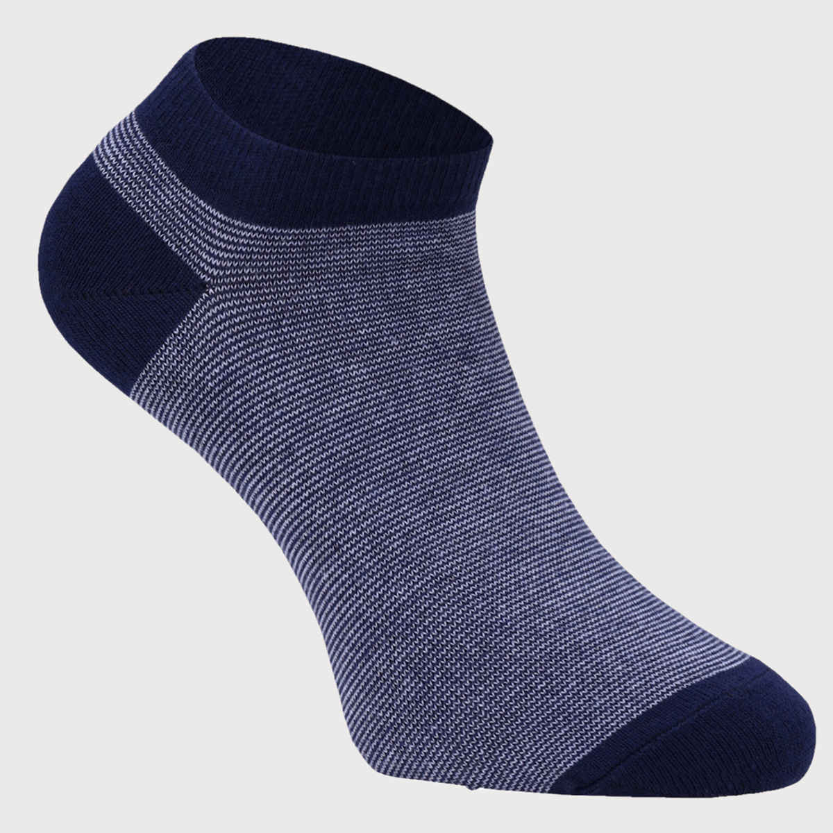 Beyond Unisex Striped Cotton Low Cut Socks | Assorted - Free Size