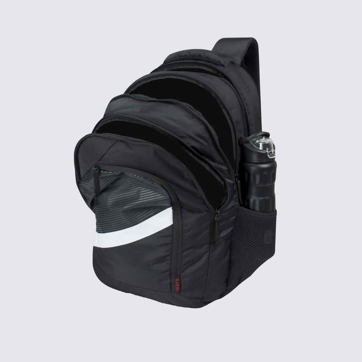 Lunar's Unisex Solid Polyester 35 L Top Handle Backpack | Black