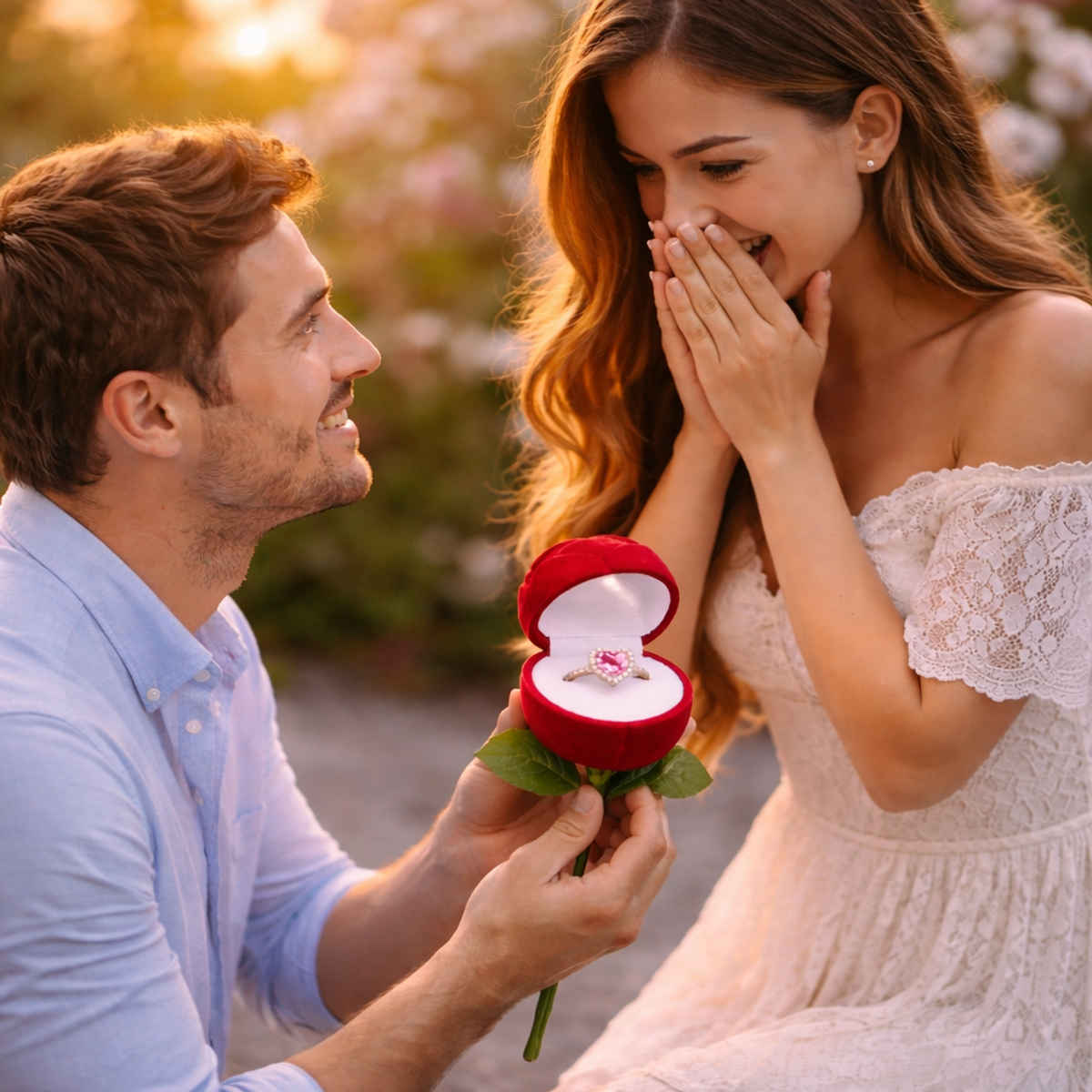 Beautynx Heartfelt Promise Ring Box | BNX-GF-0002 | Silver