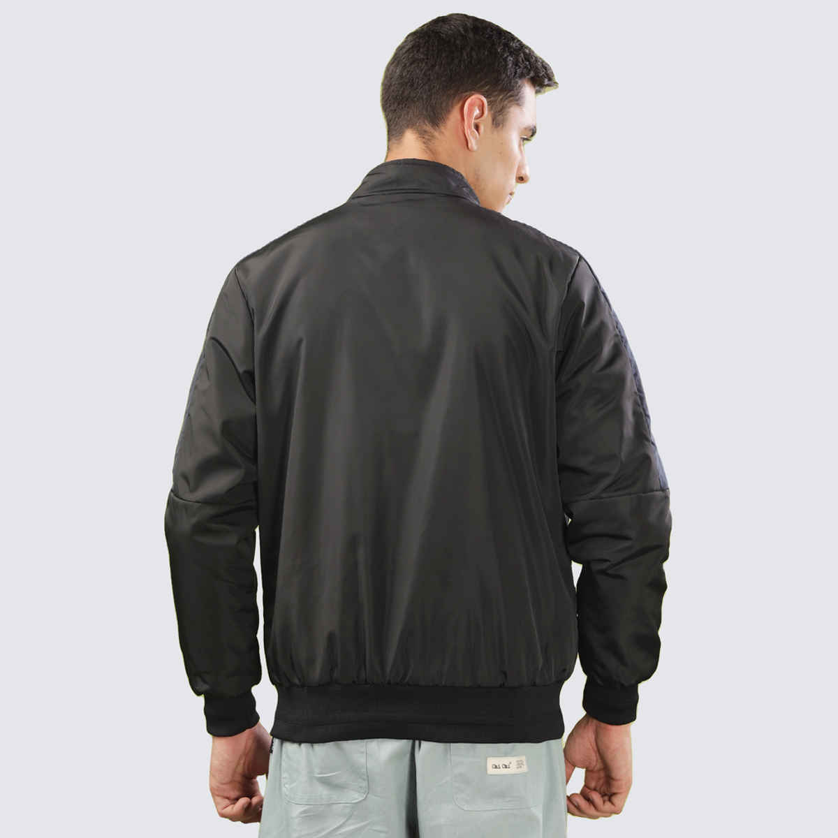 Dollar Jacket For Men - Casual Zipper Bomber For Winter | MAMWJ 905 | Black | M