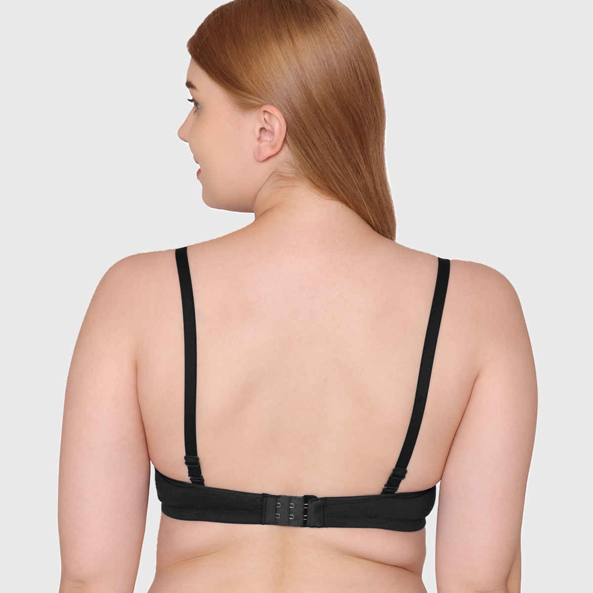 Tweens Medium Padded Cotton Rich Full Coverage T-Shirt Bra | Black-32C