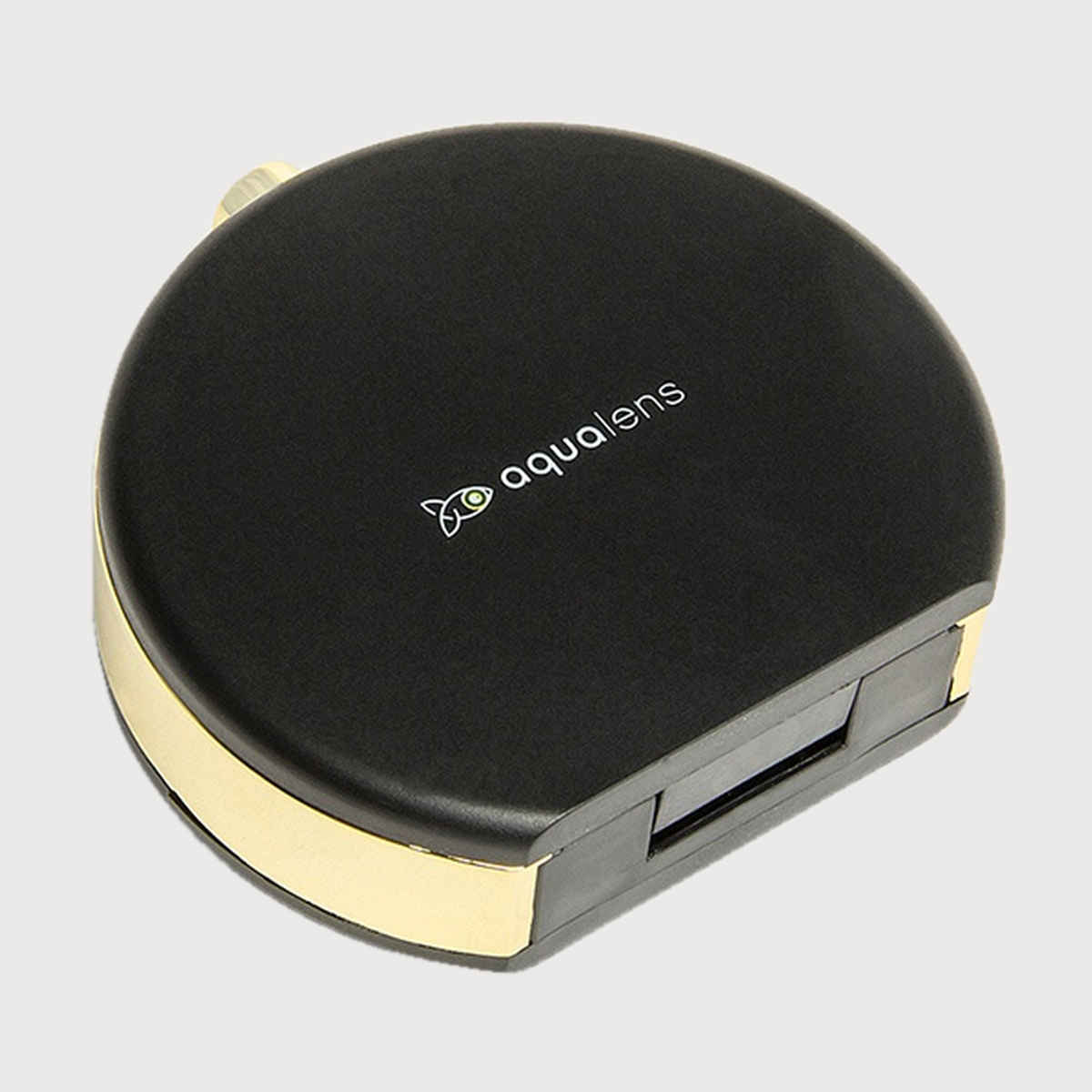 Aqualens Contact Lens Designer Case - Black | Round