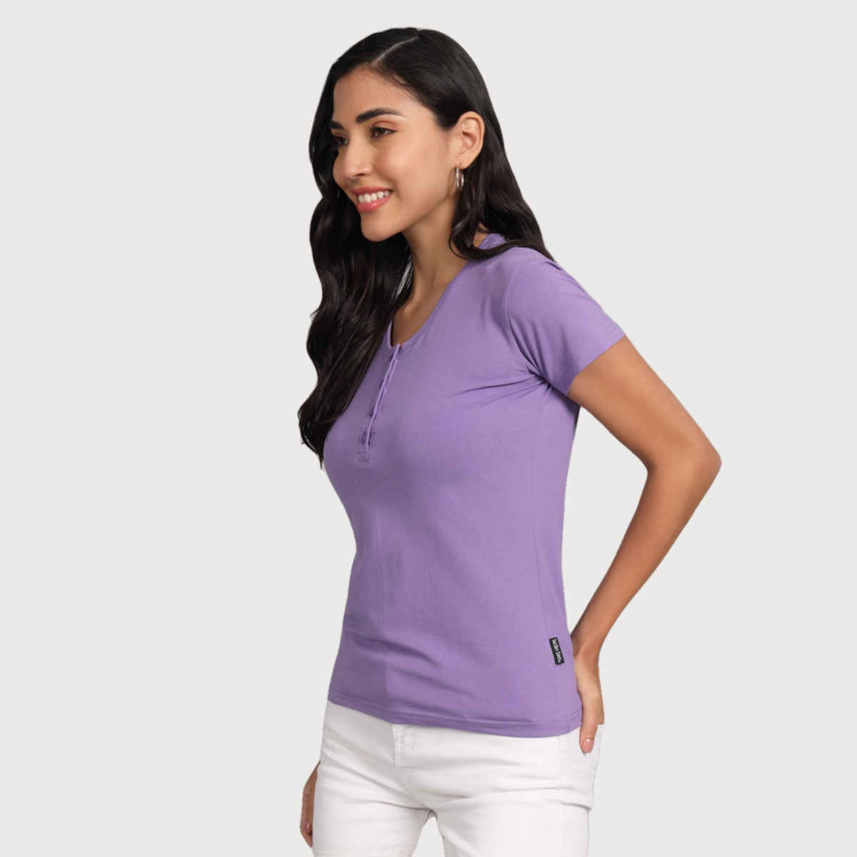 The Dry State Women's Lavender T-shirts WTSH | 1625A | M