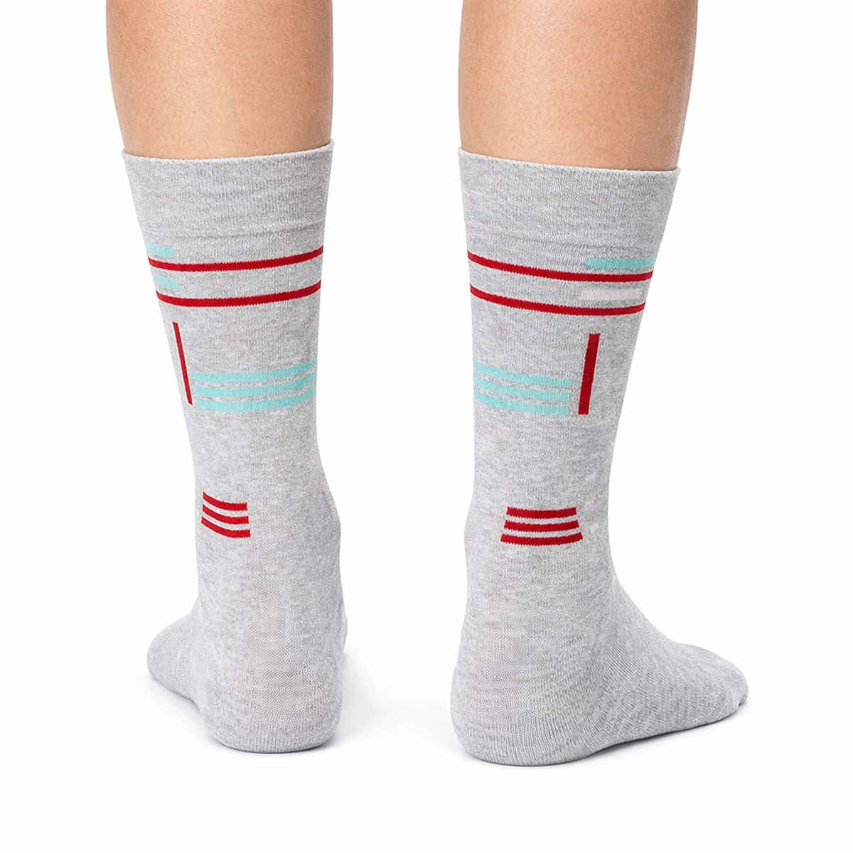 Dollar Men's Cotton Calf Length Socks | Assorted - Free Size