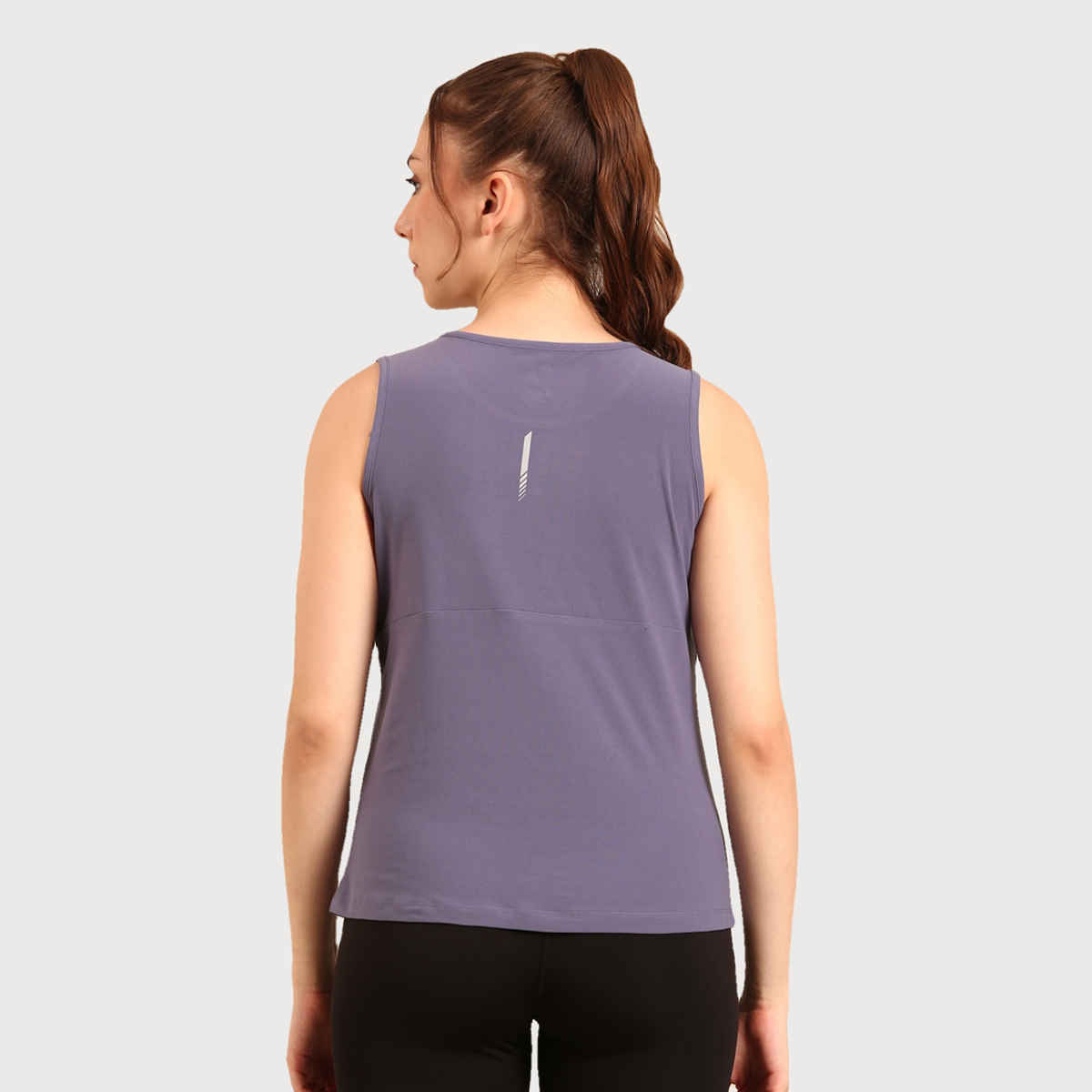 Pepe Jeans Womens Vintage Lilac Dry Fit Women Tank Top  - Pack of 1 (XL) Comfort Fit, Soft Fabric