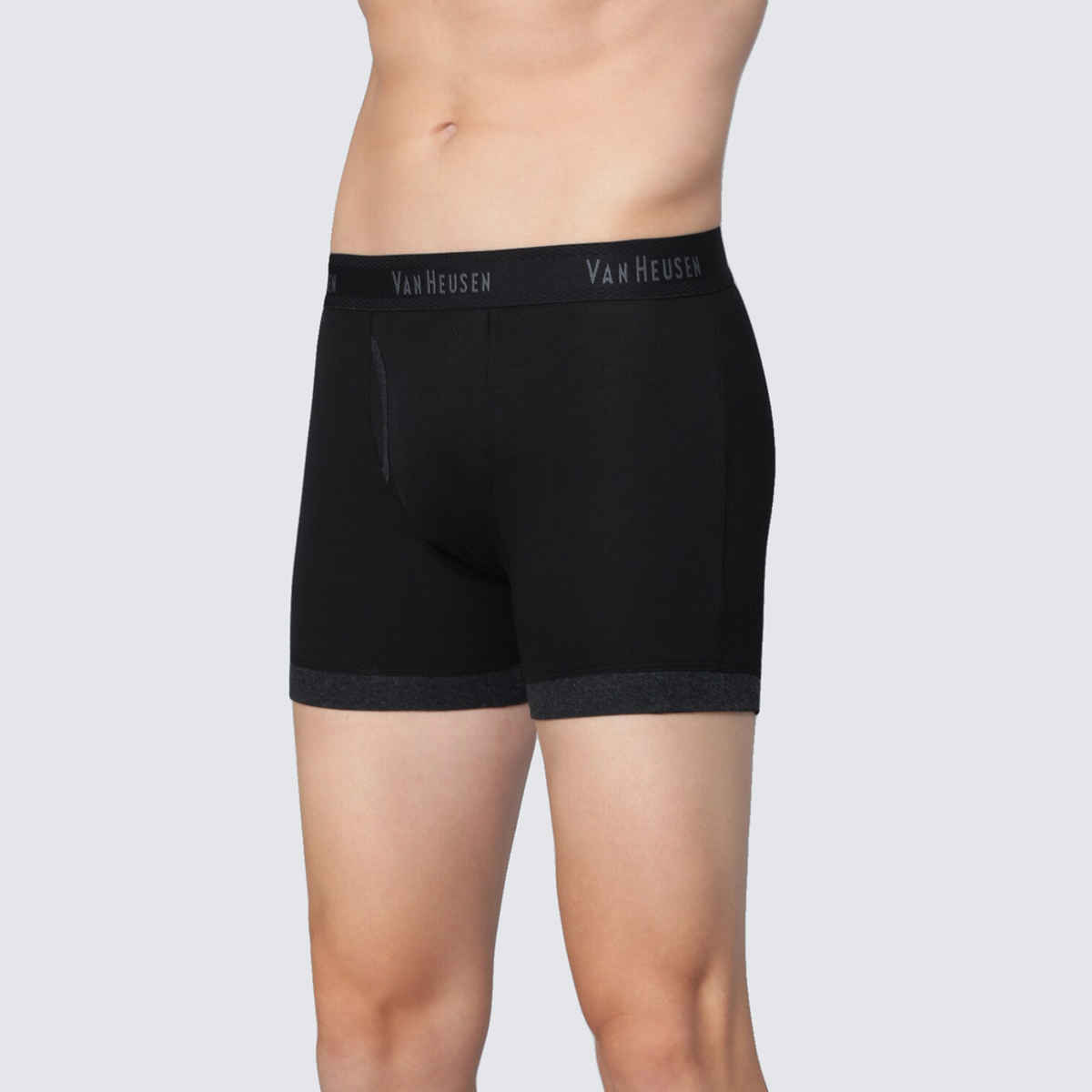 Van Heusen Men Solid Anti Bacterial & Colour Fresh Trunks | Assorted - S