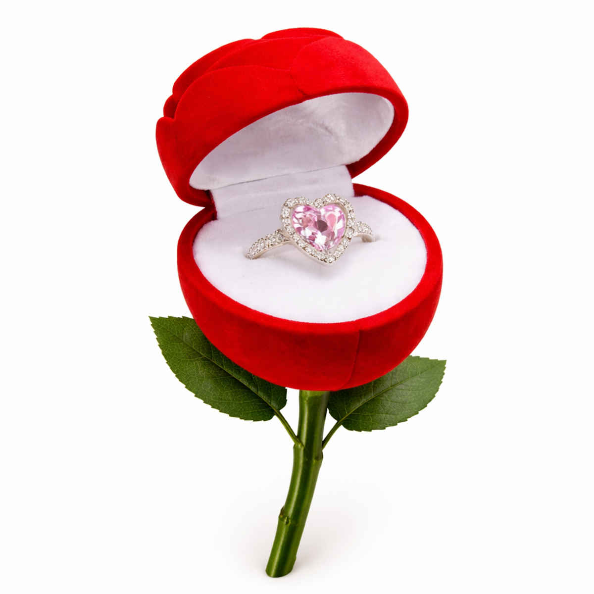 Beautynx Heartfelt Promise Ring Box | BNX-GF-0002 | Silver