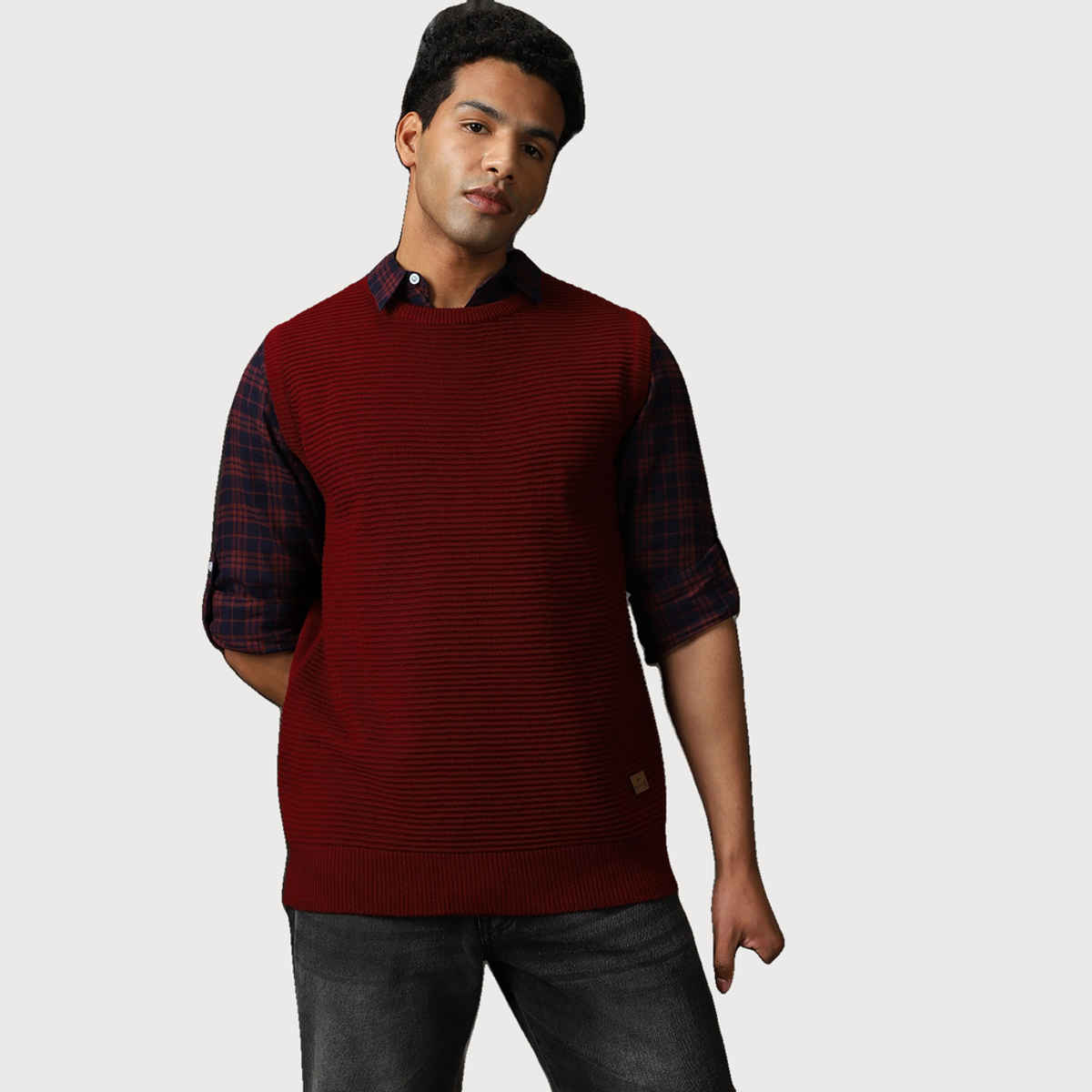 High Star Men's Sweater | Maroon - XL
