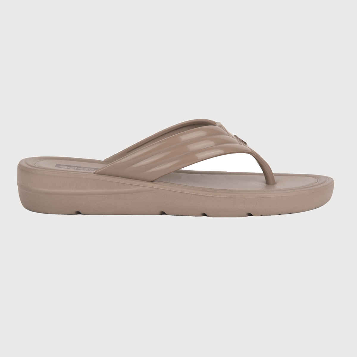 Action Women's Hran-61 | Super Soft & Commtable Slippers | Daily Wear Slippers | Chiku - UK 6
