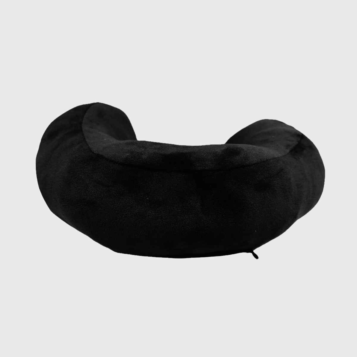 Billebon Premium Fibre Filled Travel Neck Pillow | Round Shape| Black