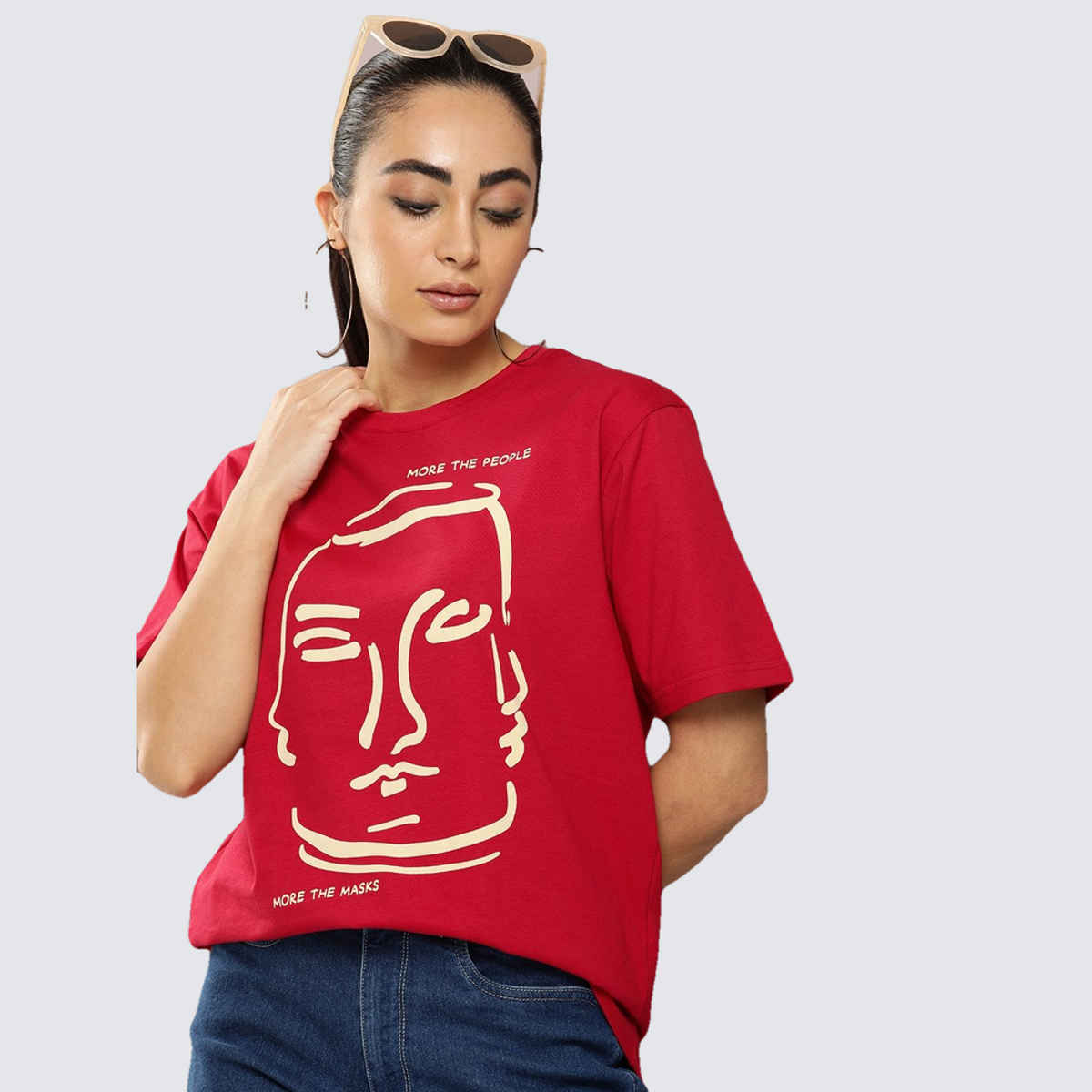 Dillinger Women's T-shirt | WMNCR482RED | Red - L