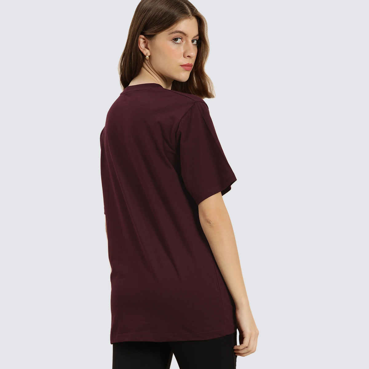 Dillinger Women's T-shirt | WMNCR104WINE | Wine - M