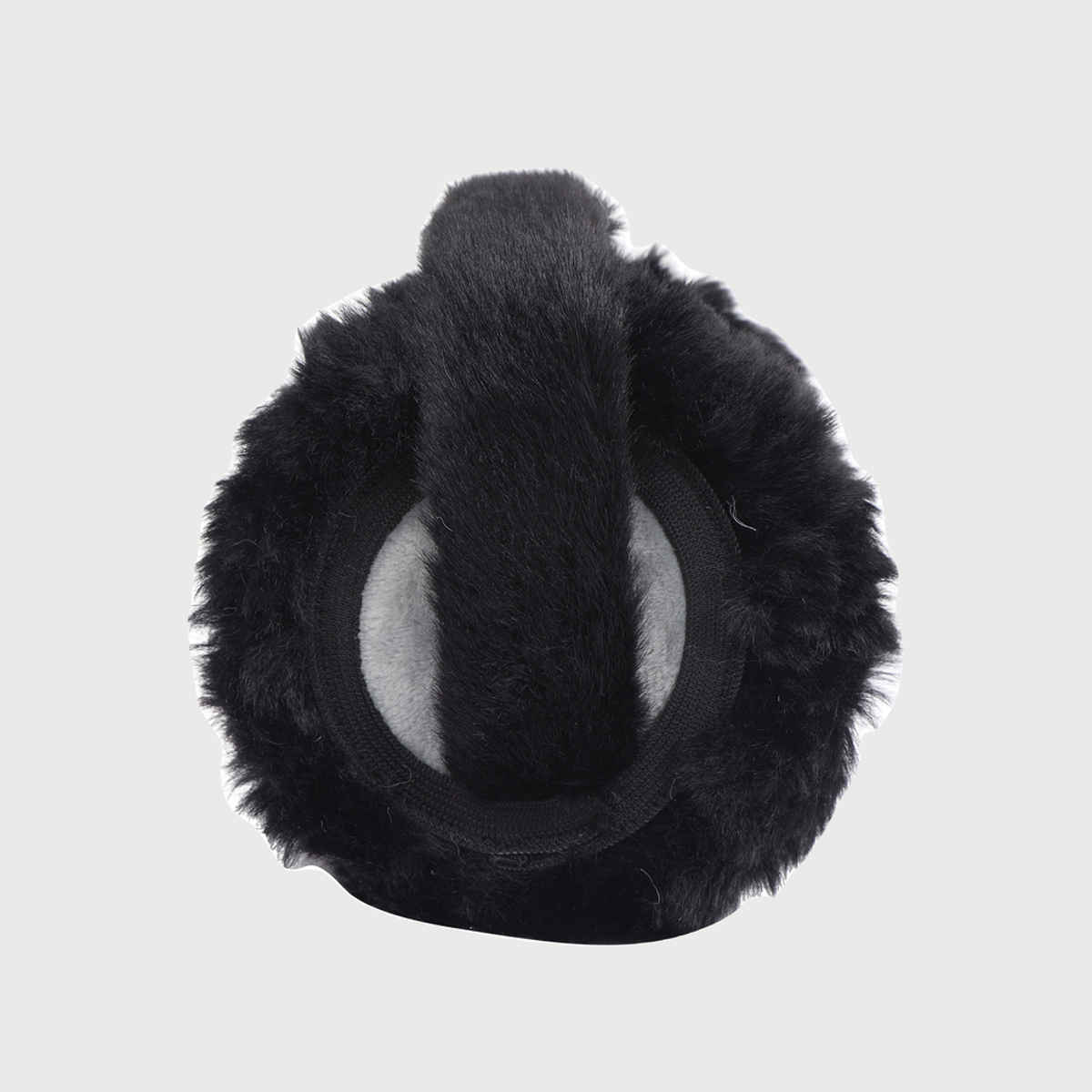 Fabseasons Women's Faux Fur Winter Earmuffs | Black - One Size