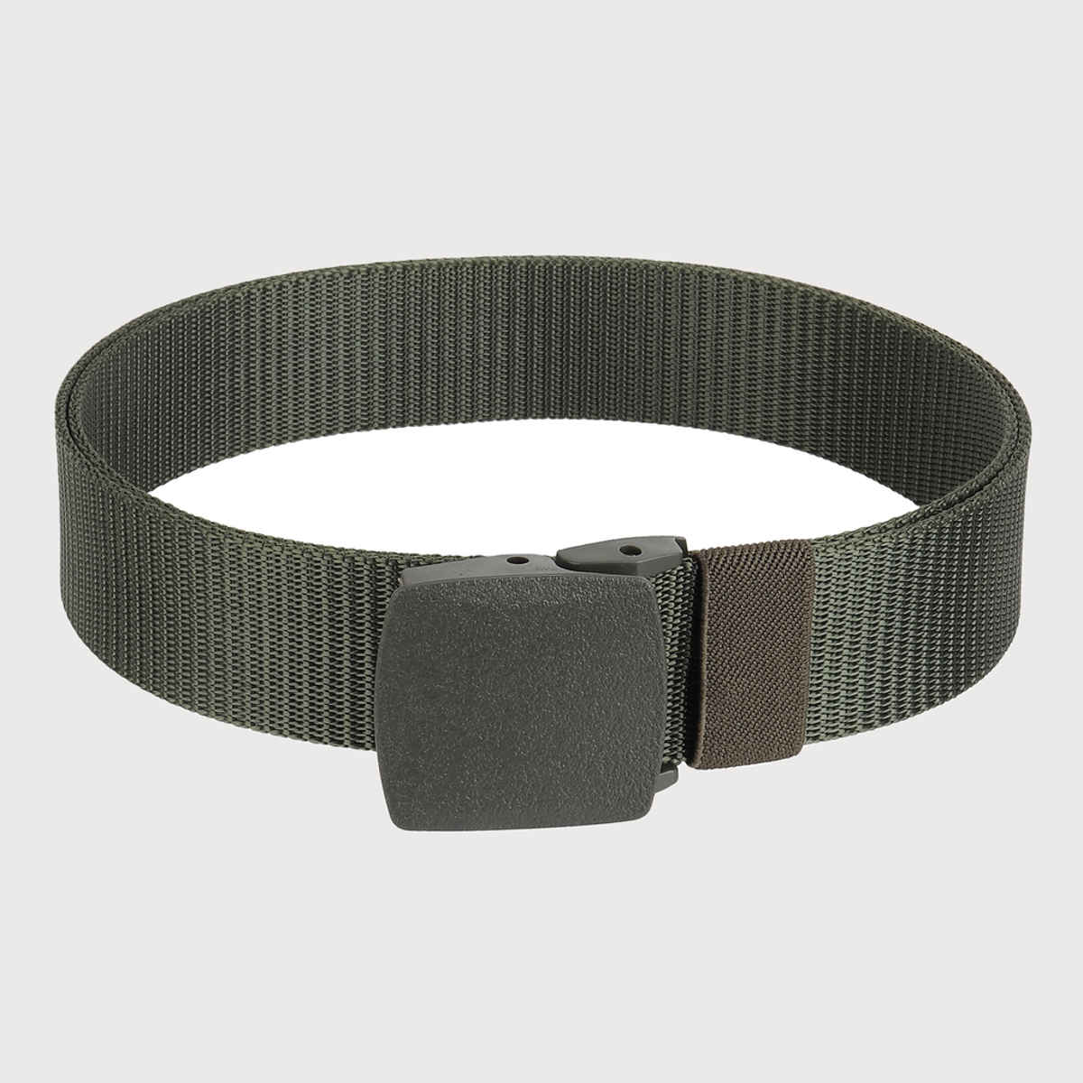 Zoro Men's Solid Woven Fabric Belt | Green - Free Size