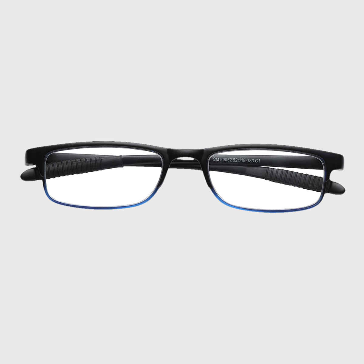 Specsmakers Unisex TR90 Computer Glasses | Black and Blue - M