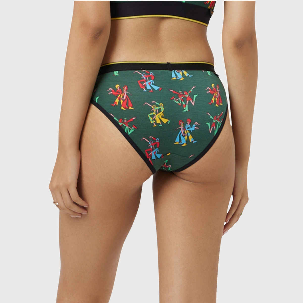 Bummer Women's Micro Modal Elastane Bikini Panties | Super Soft Elastic Waistband - L