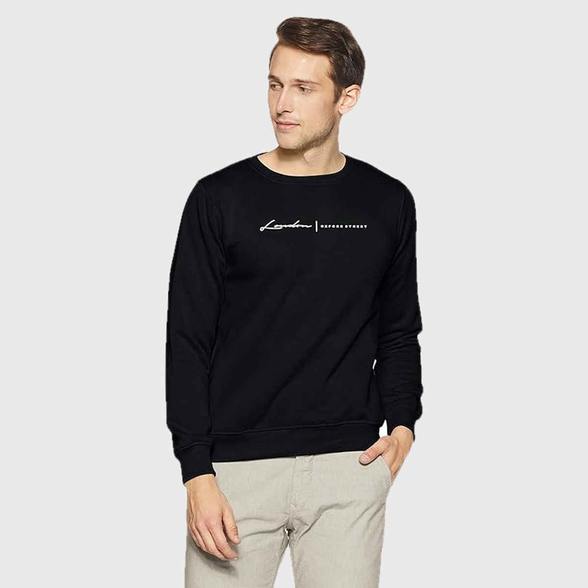 Fort Collins Men's Sweatshirt | Black - M