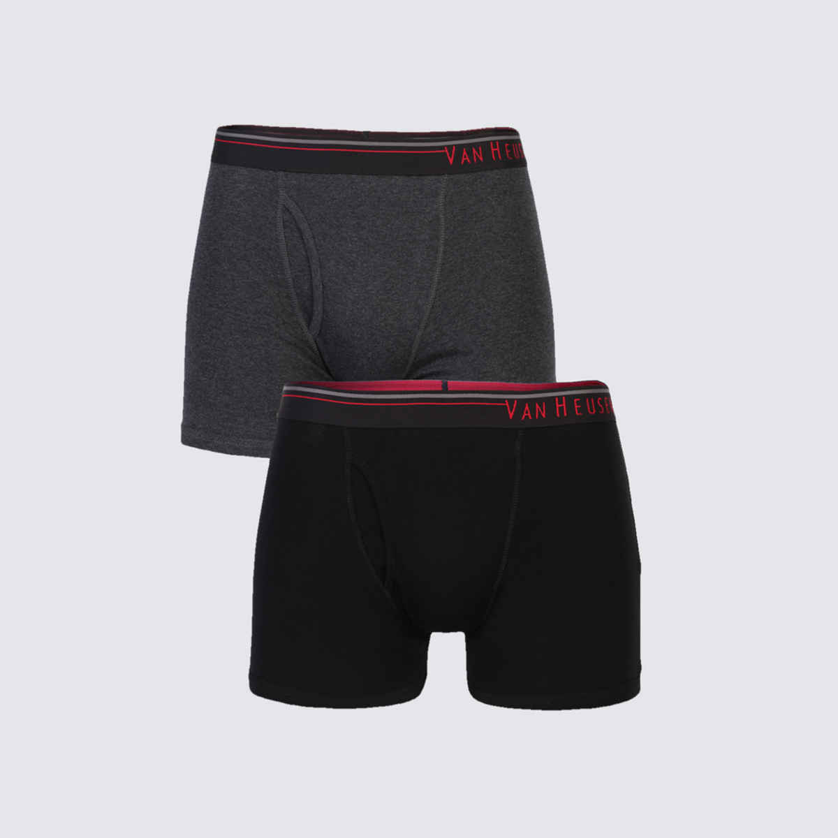 Van Heusen Apparel Men's Solid Anti Bacterial & Colour Fresh Boxer Brief (Colour May Vary) - XL