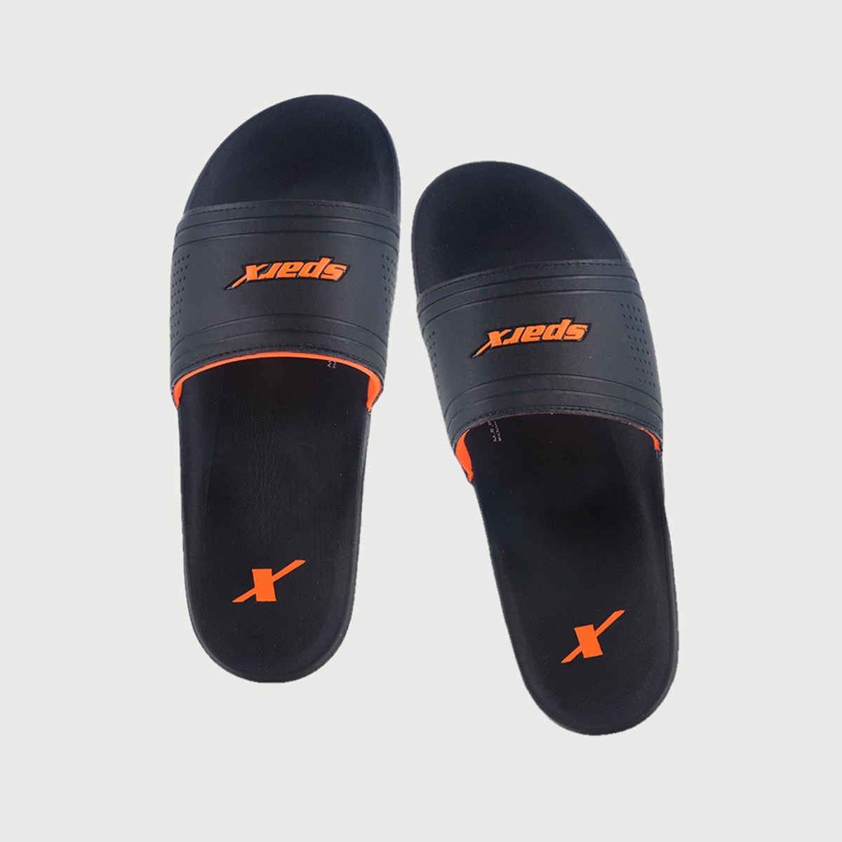 Sparx Slides Sfg-144 Black For Men Size-8