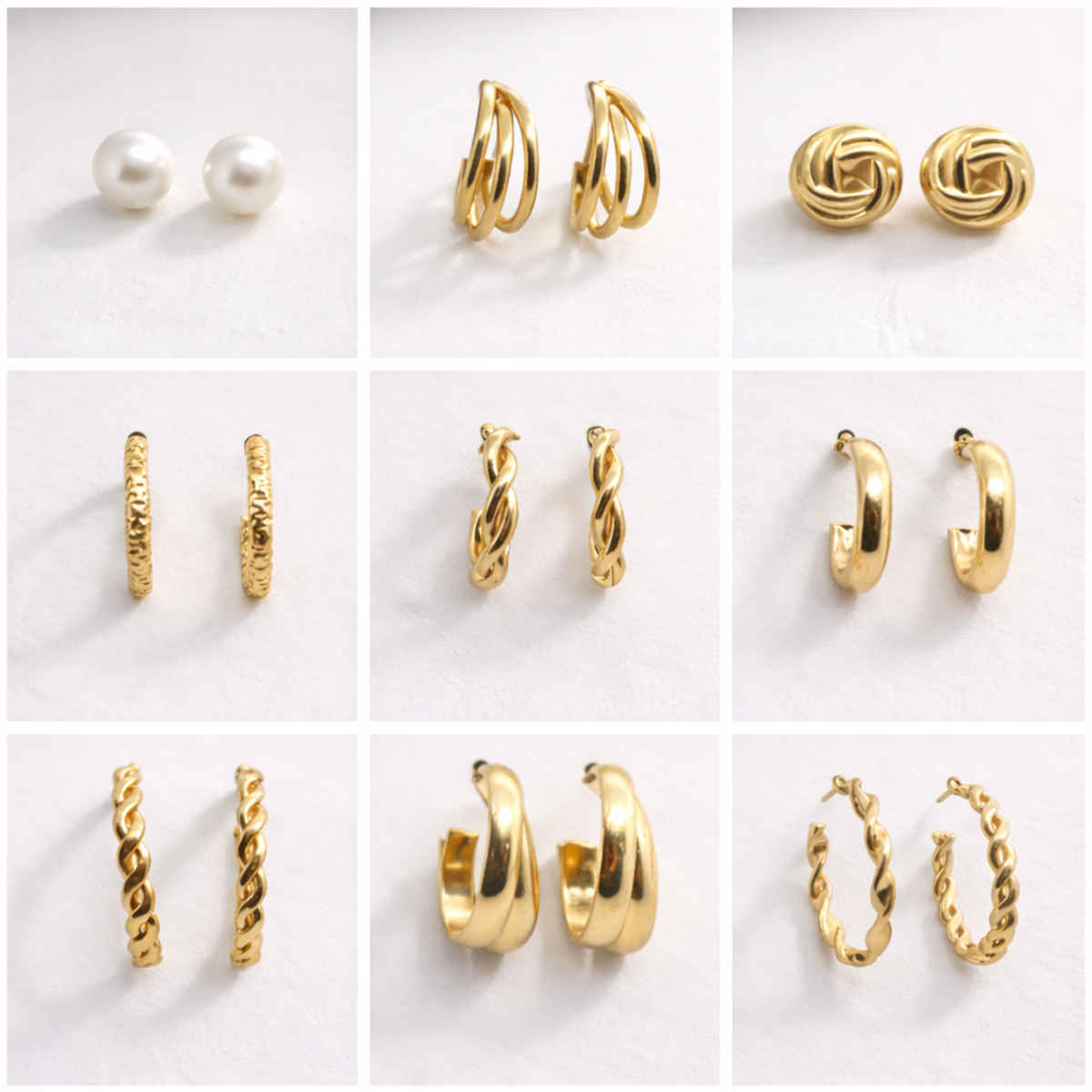 The Opal Factory Style 06 Gold Earrings-097