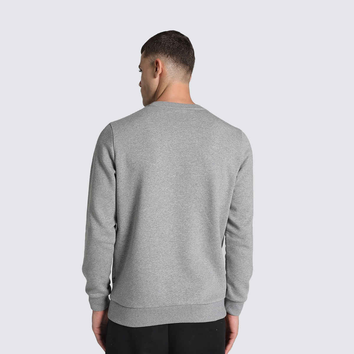 Puma Men's Sweatshirt Crew-Neck - Grey | L