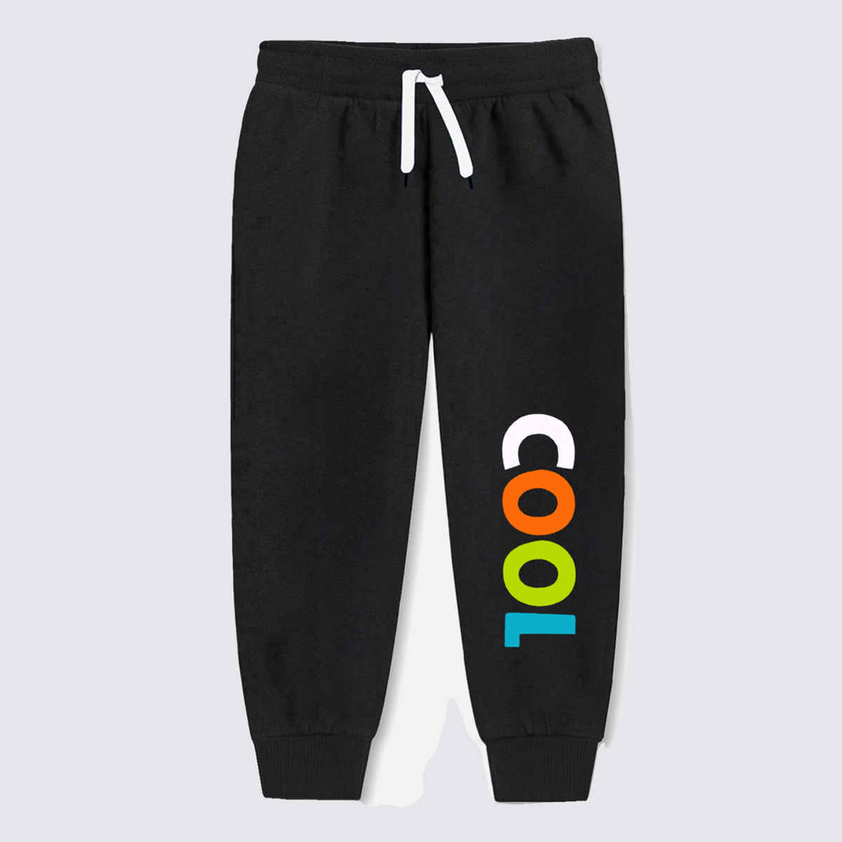 Trampoline Boy's Born To Be Cool Printed T-Shirt & Track Pants Set | Black | 2-3 Yrs