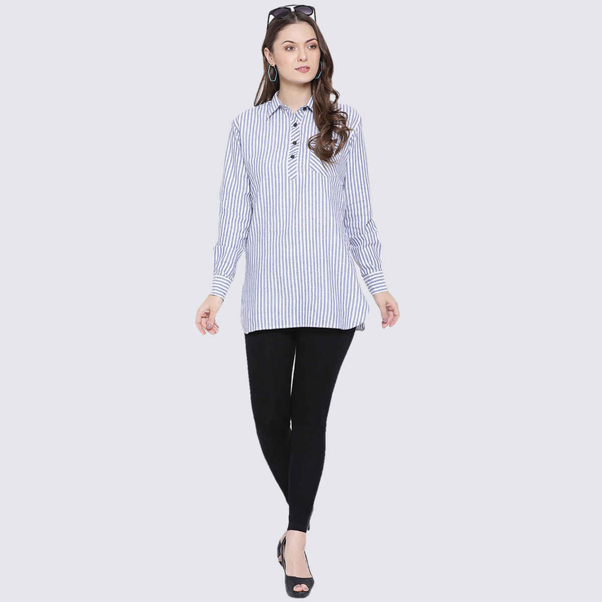 Rupa Softline Women's Ankle Leggings Style 1002 Black - Free Size