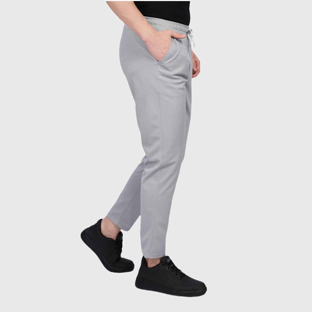 GCYX Men's Track Pant | 60% Cotton 40% Polyester Comfortable Wear | Grey Mel - XL