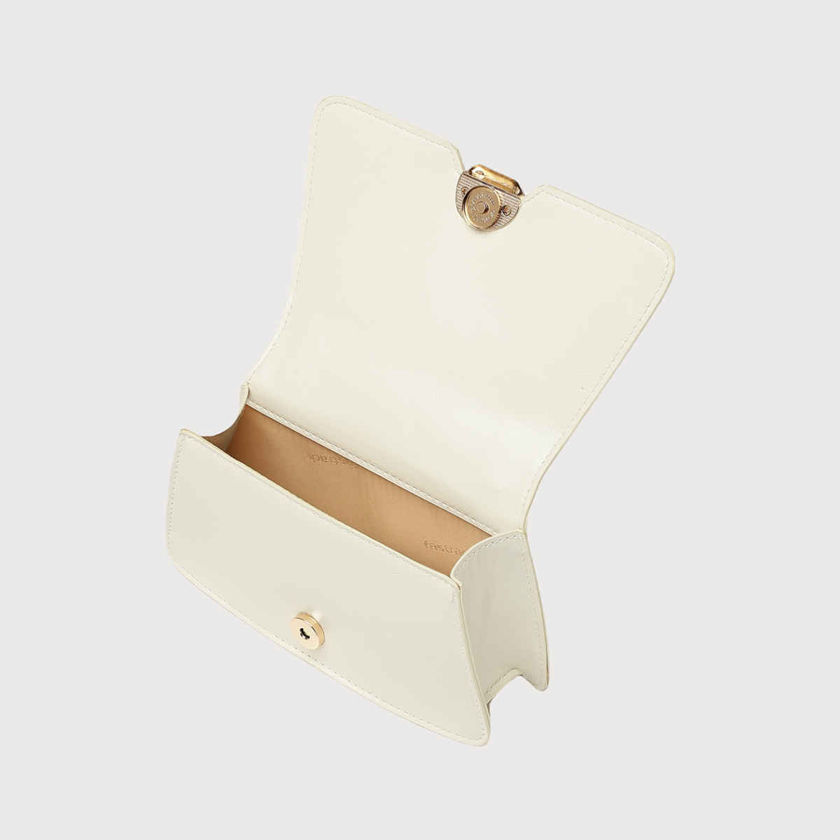 Fastrack Women's Croc Textured Sling Bag | White