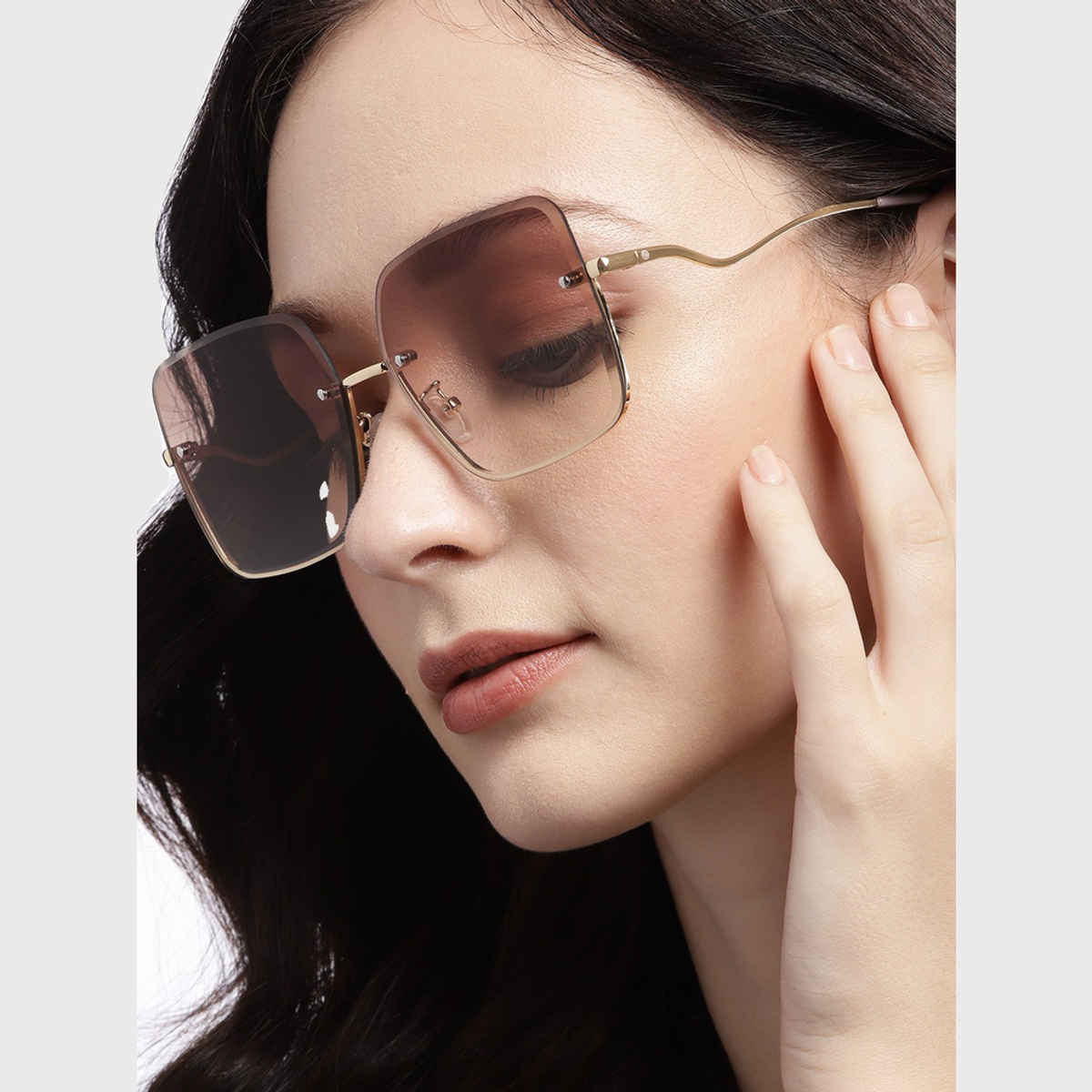 Carlton London Women UV Protected Lens Oversized Sunglasses B80-379