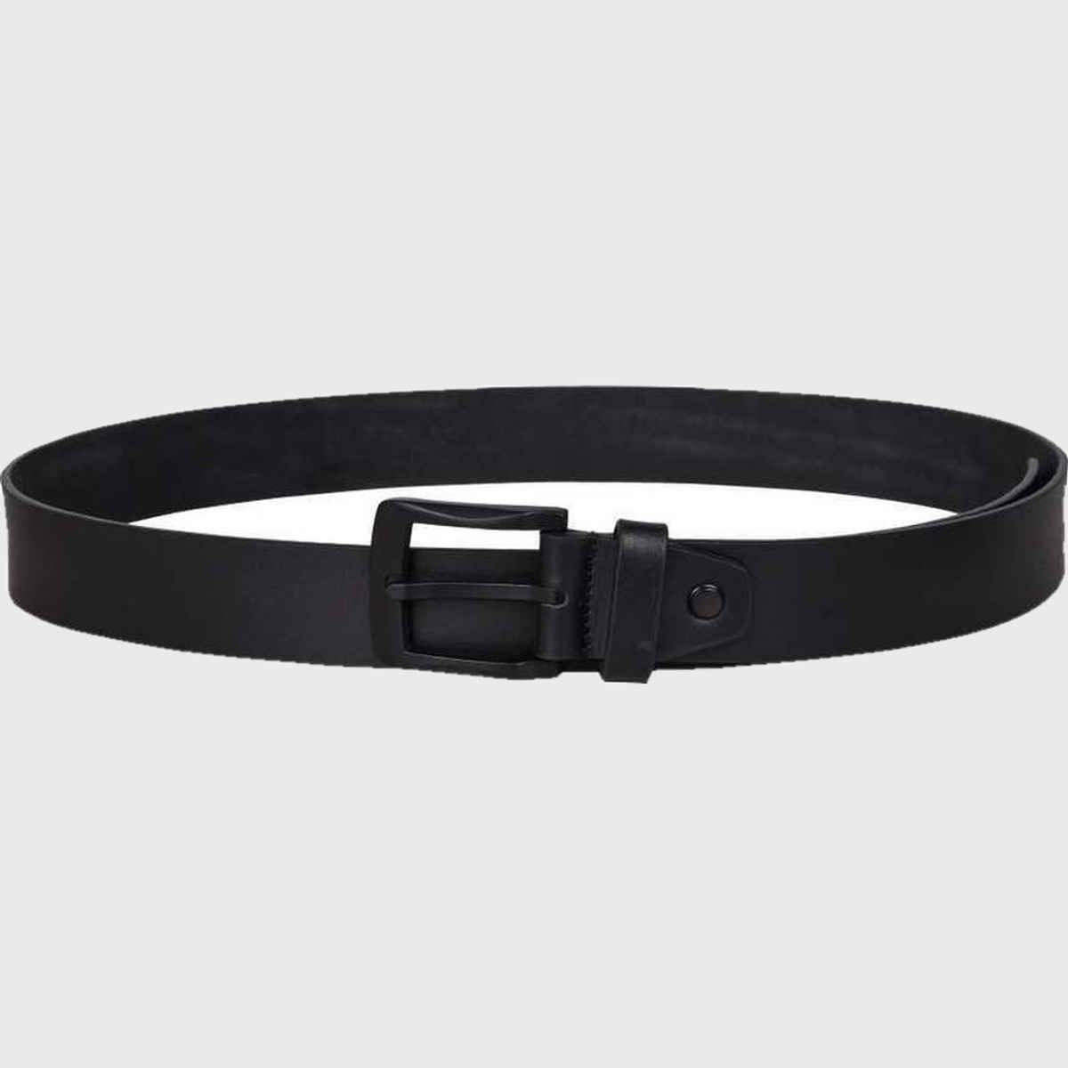 Kaezri Genuine Leather Black Buckle Belt for Men | Katabbd - 32