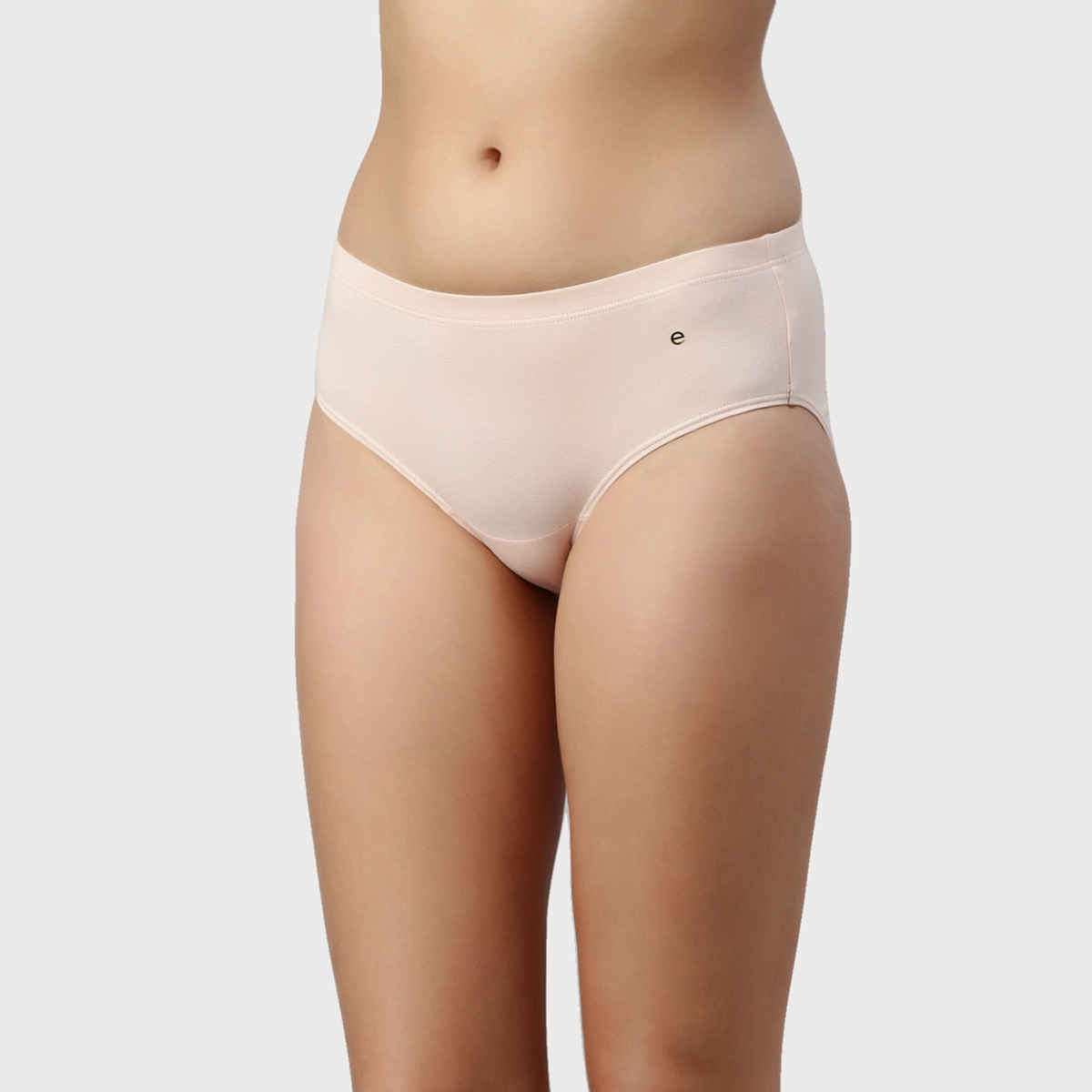 Enamor Women's CR17 Stretch Cotton Hipster Panty|Mid Waist|Antimicrobial | Assorted-S