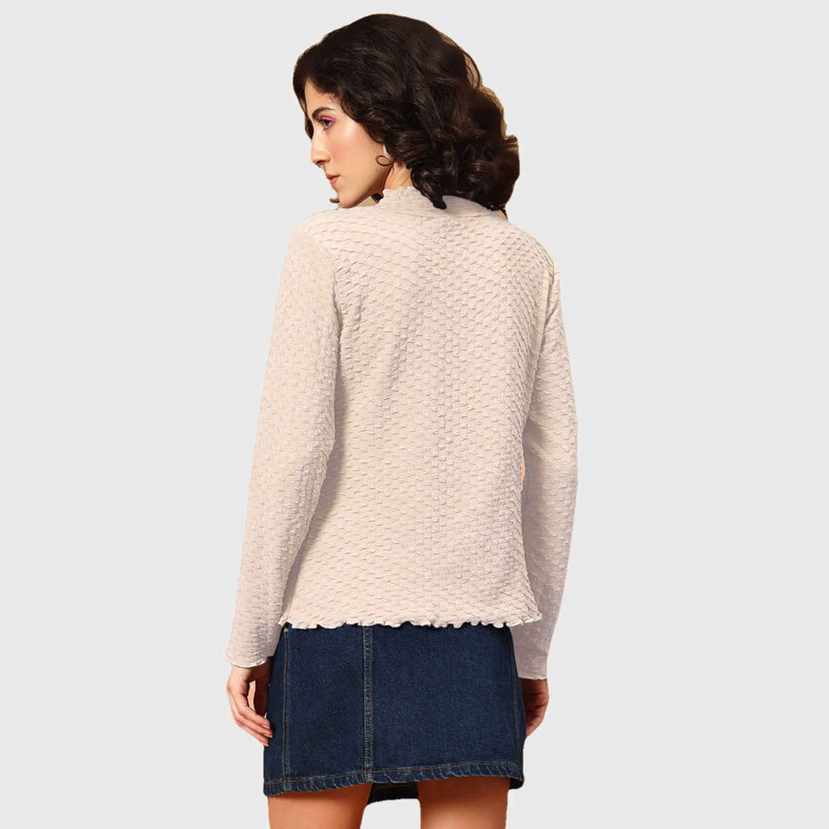The Dry State Women's Cream T-shirts WTSH | 1751B | M