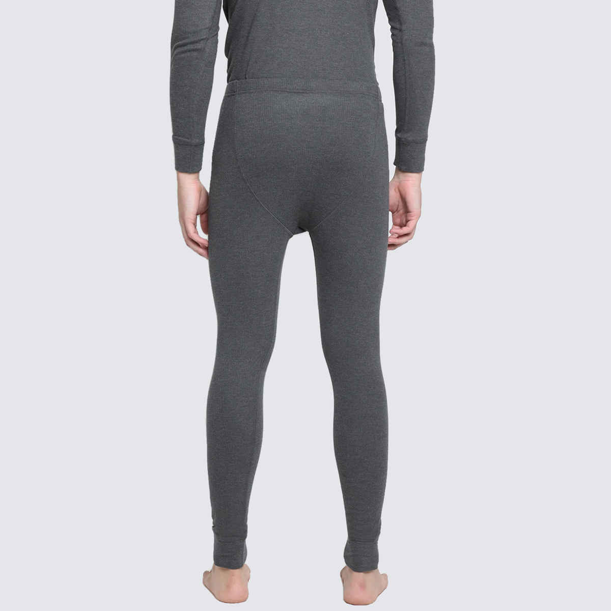 Levi's Men's Regular Fit Full Length Thermal Bottom Wear (Grey)-Pack of 1-S