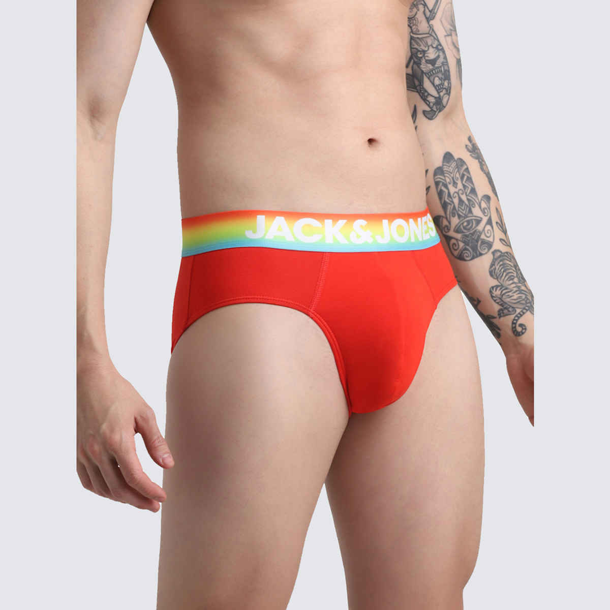 JACK & JONES Kicker Briefs Fiery Red M
