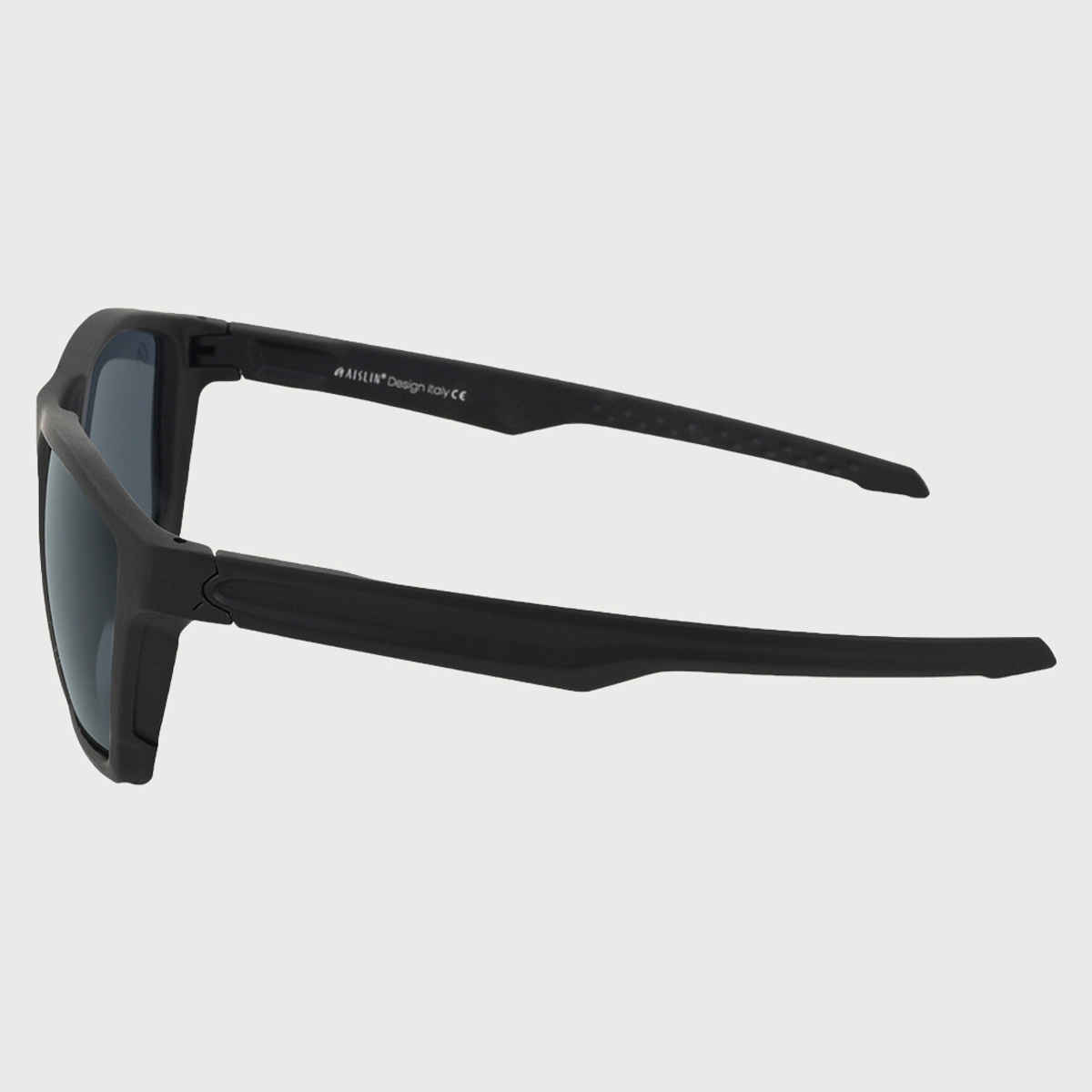 AISLIN Unisex Wrap-around Sunglasses | Black - Large