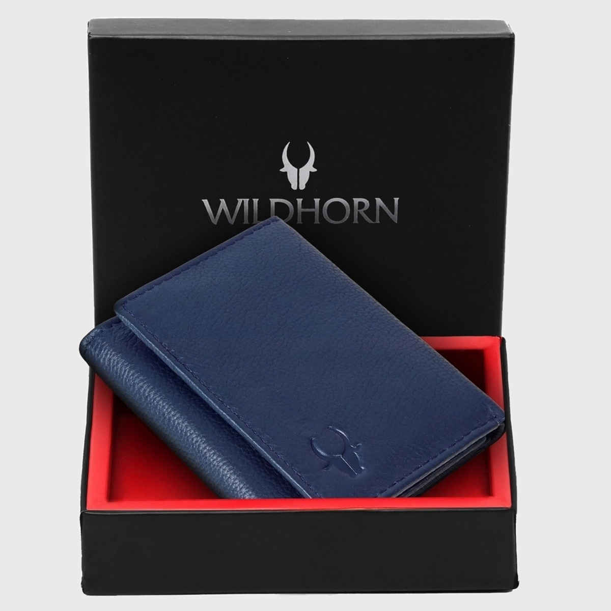 Wildhorn Men's Leather Wallet | Blue
