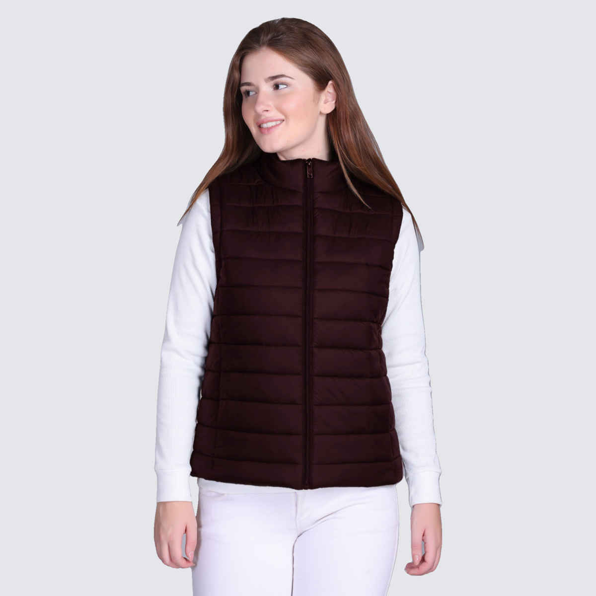 WESTCREW Women's Lightweight Sleeveless Jacket | WC-0084wine| Wine - XL